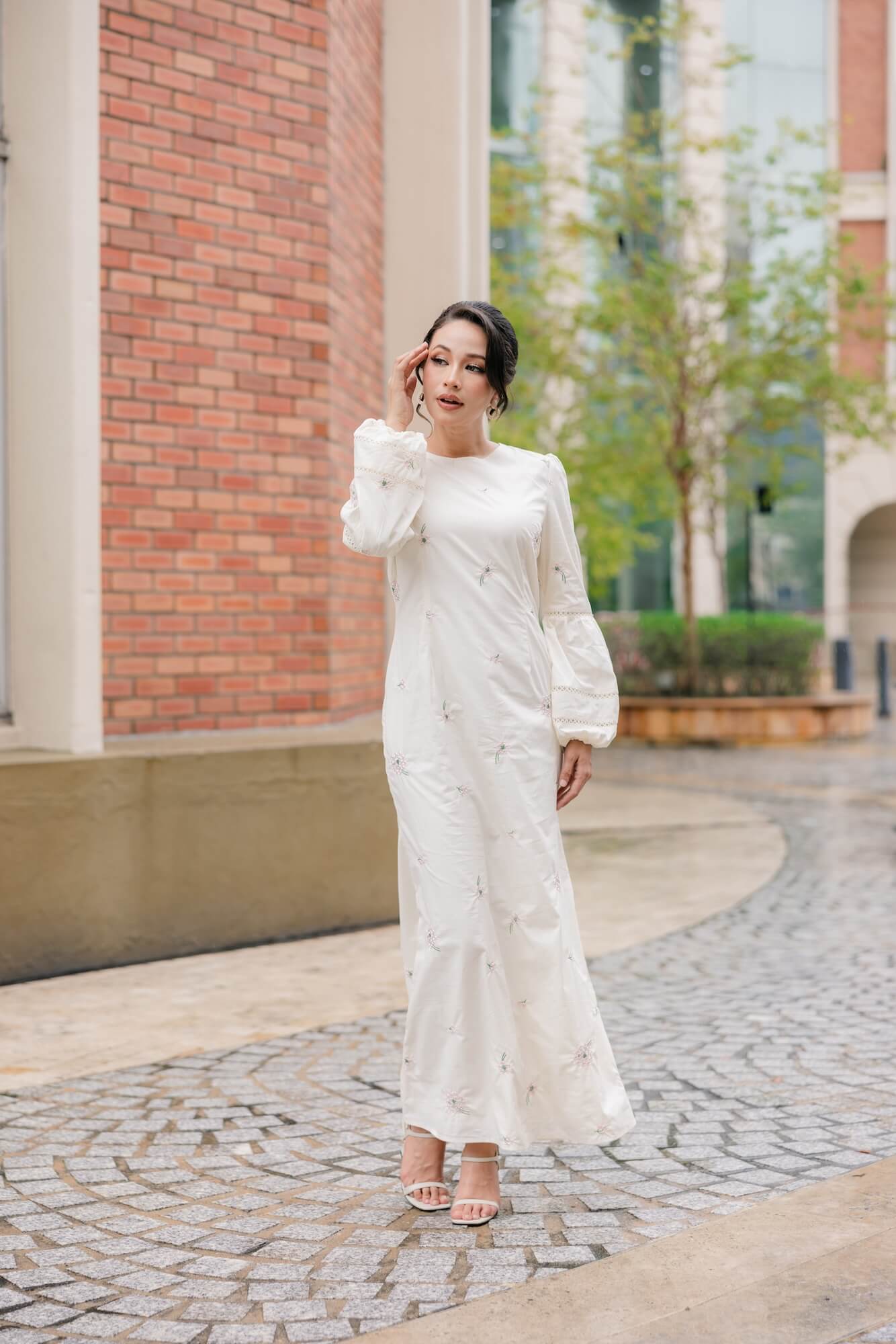 Cleo Dress - Cream