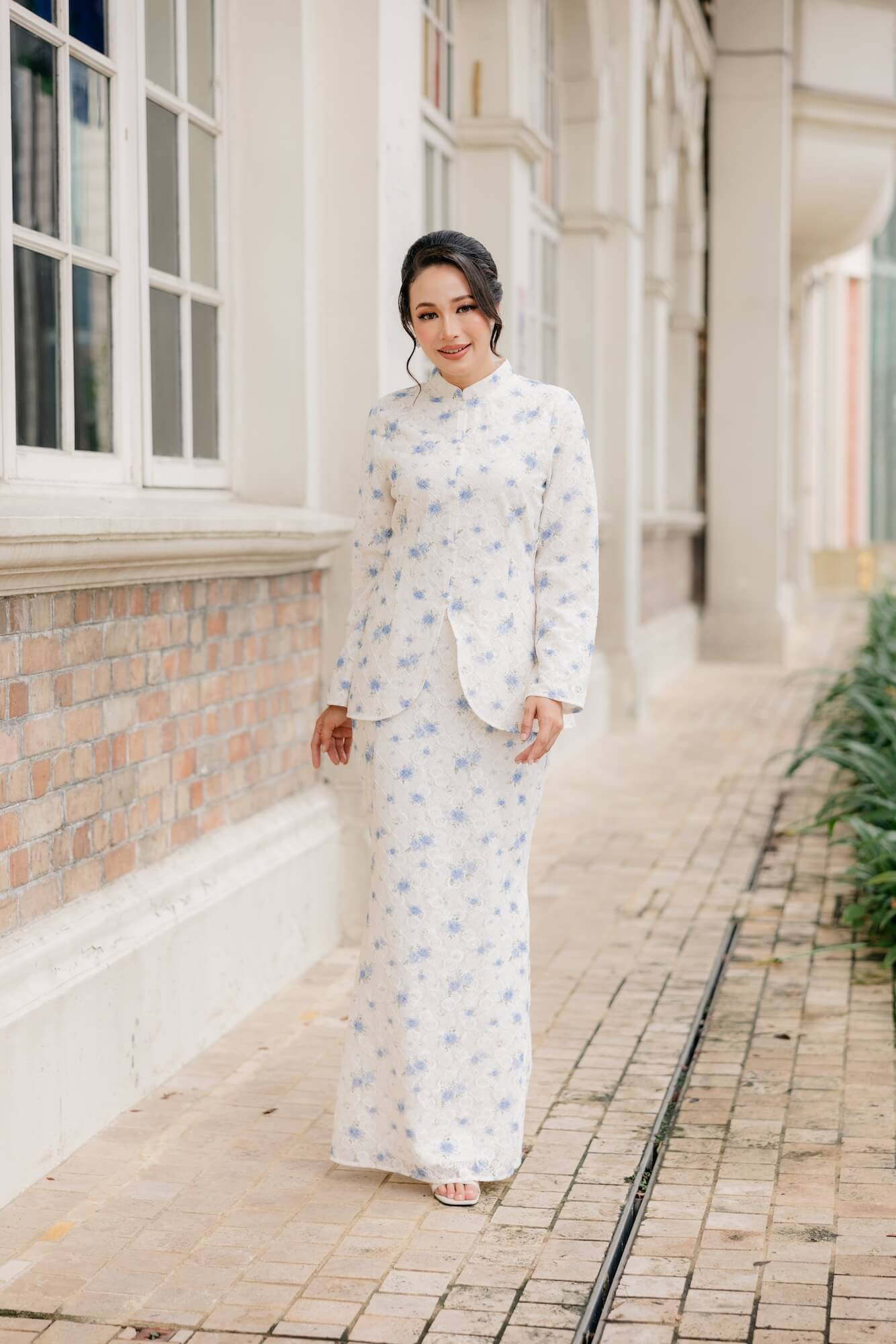 Haniya Kebaya – Blue
