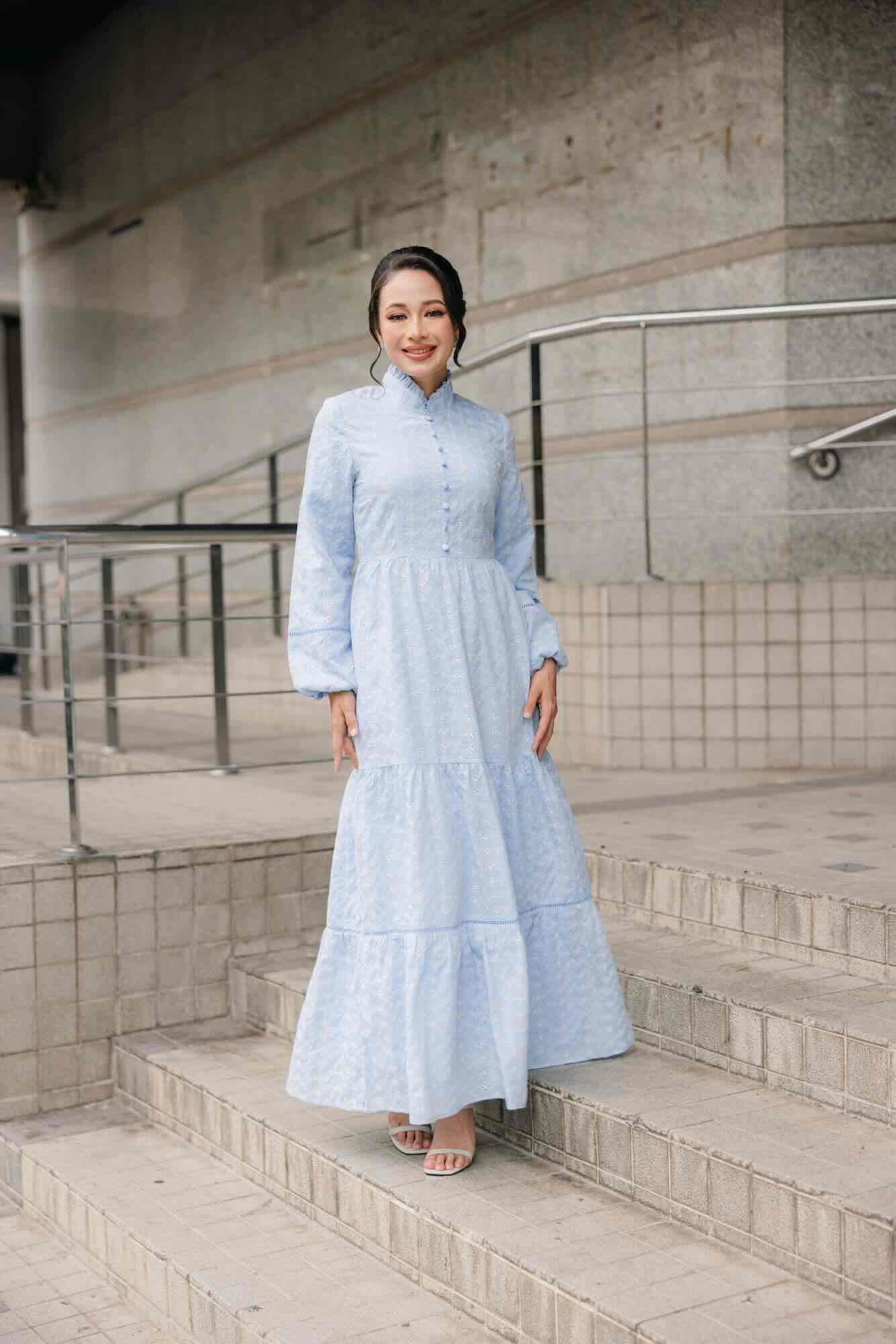 Bella Dress - Baby Blue
