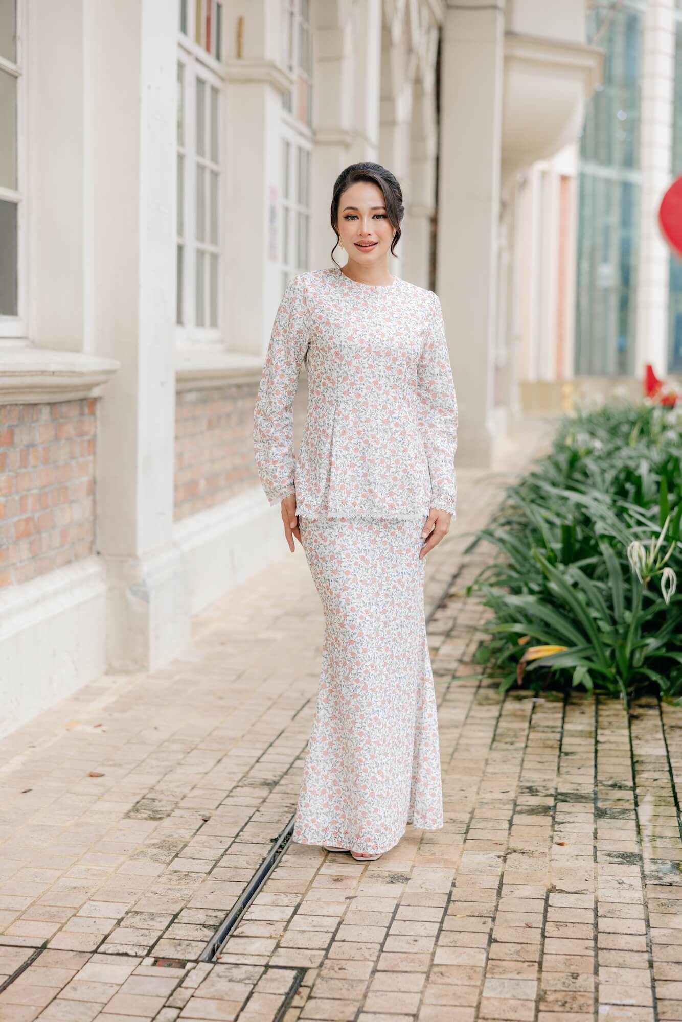 Salvia Kurung - Brown Orange
