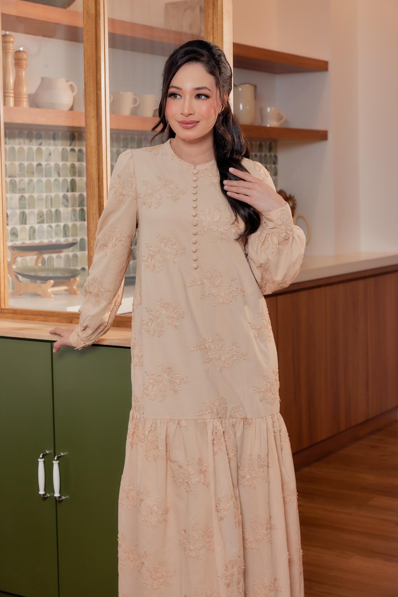 Delaney Dress – Brown