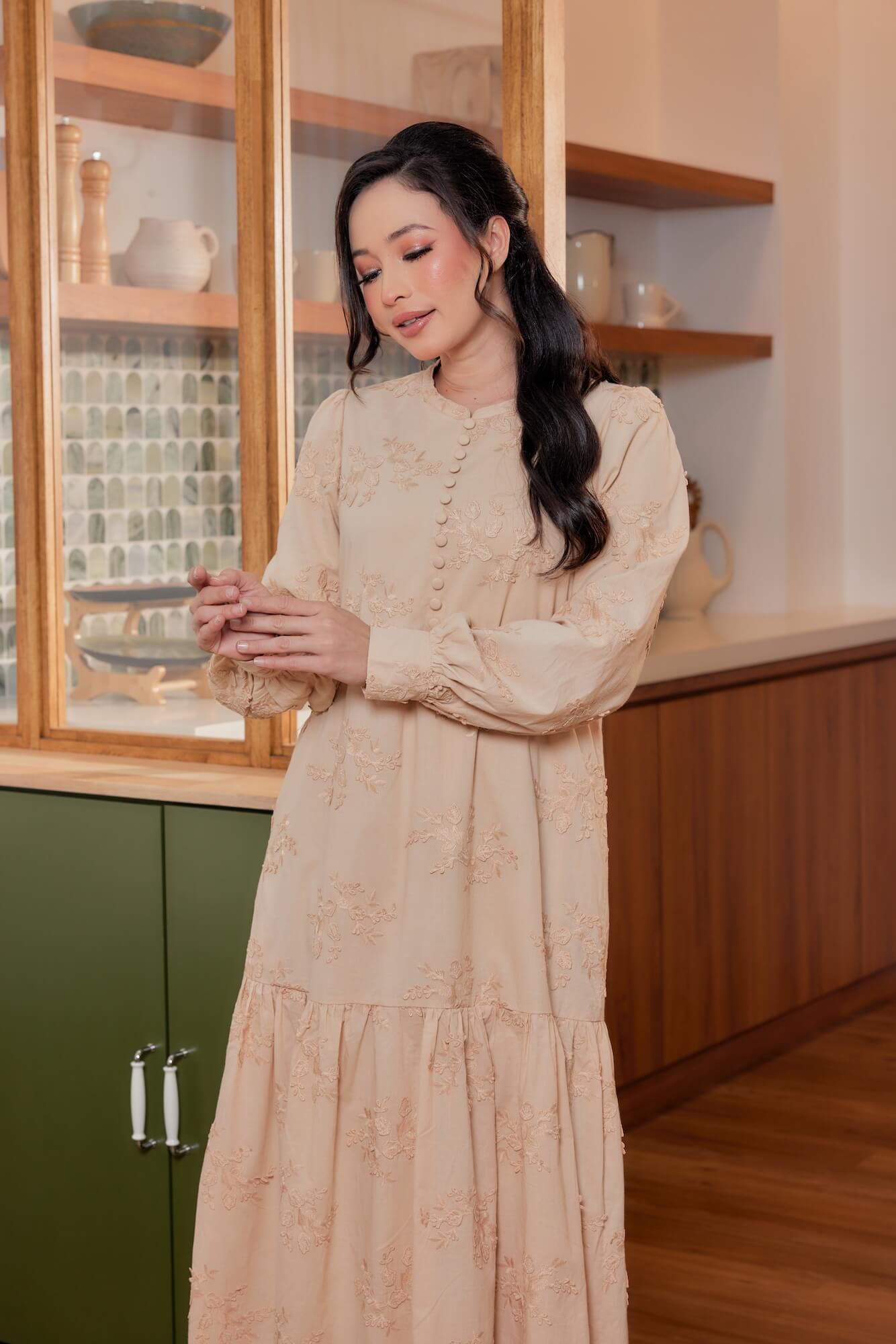 Delaney Dress – Brown