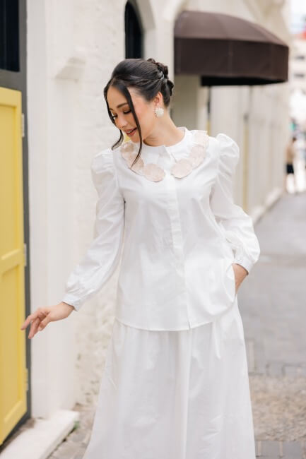 Arden Top - White