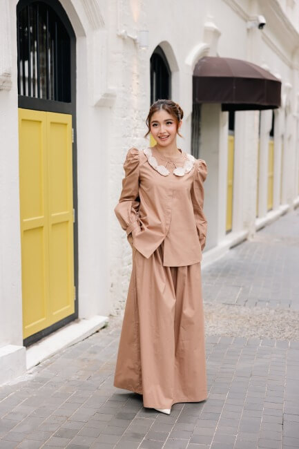 Arden Top - Brown