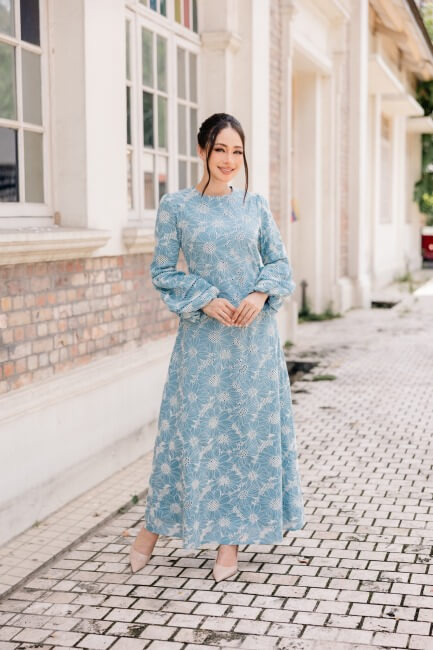 Nyla Dress - Blue