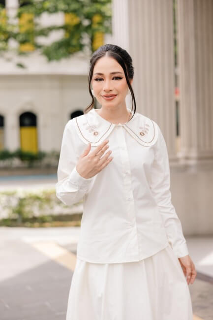 Faye Top - Cream