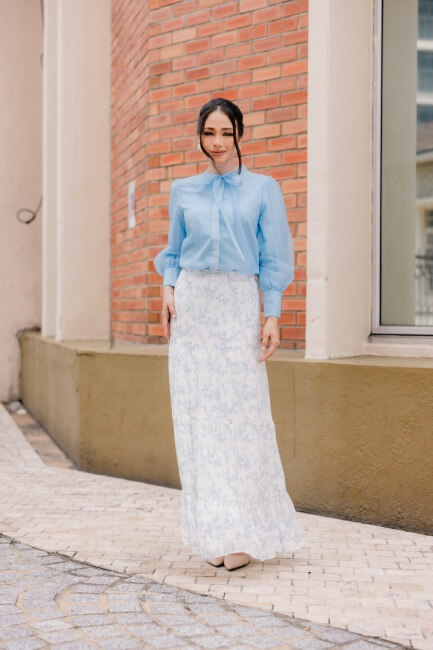 Lucy Skirt - Baby Blue