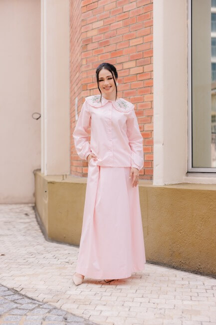 Evie Top - Pink