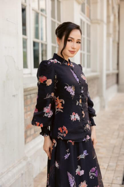 Hervina Top - Black