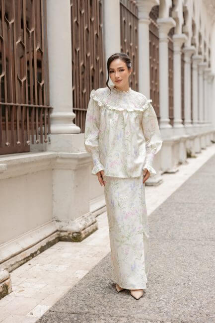 Amanda Kurung - Soft Beige