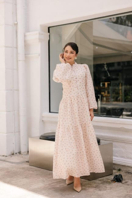 Linnea Dress - Peach