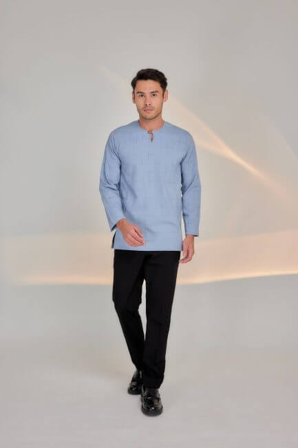 Kurta Rumi - Ash Blue
