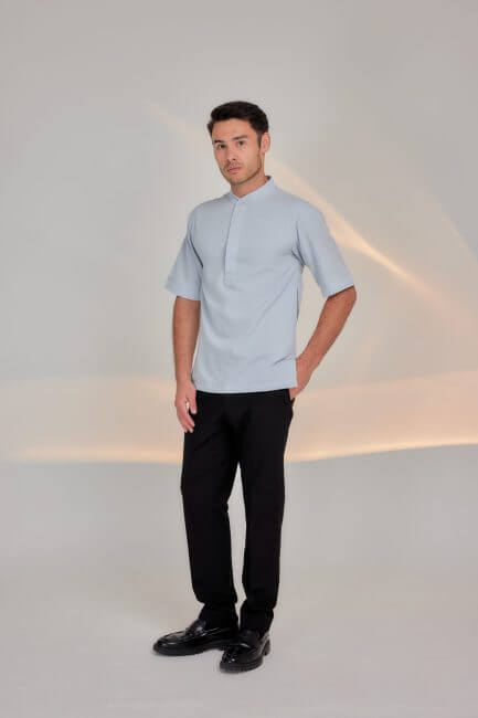 Kurta Bariq - Ash Blue