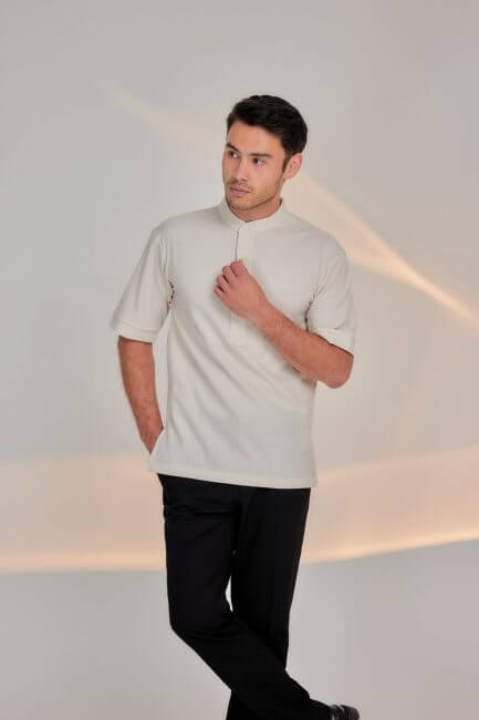 Kurta Azad - Cream