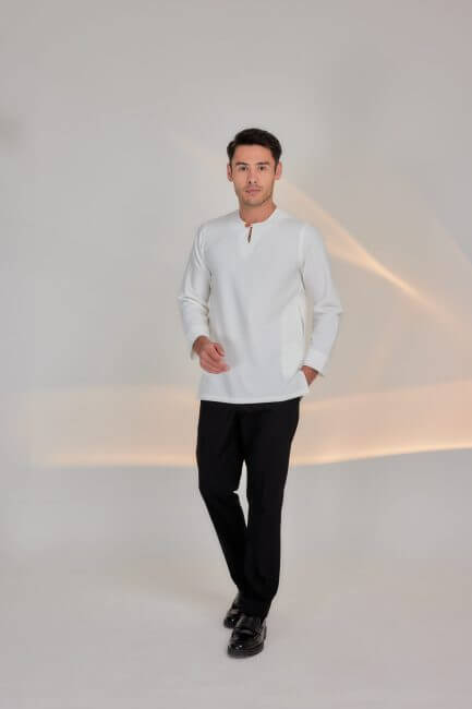Kurta Rangga - White