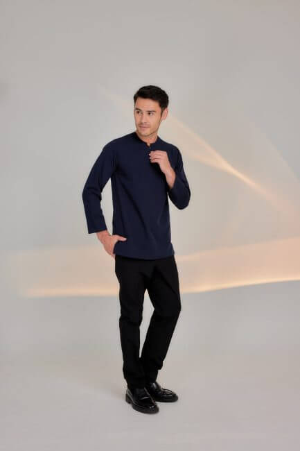 Kurta Rangga - Dark Blue