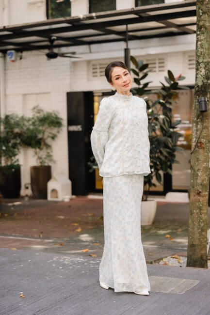 Willow Kurung - Blue