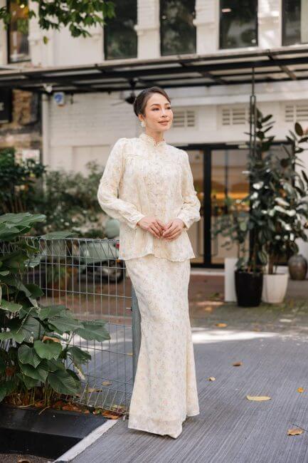 Willow Kurung - Cream