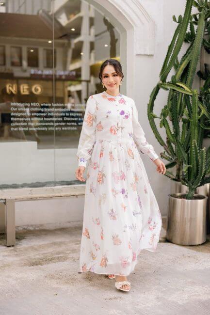 Lizzie Dress - White