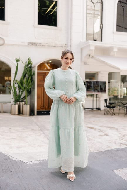 Gerbera Dress - Green