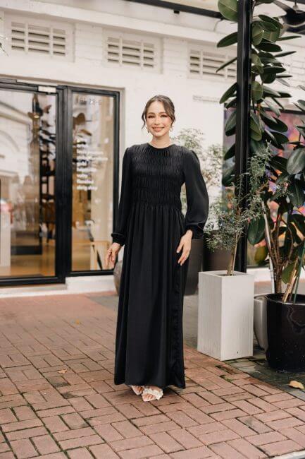 Wisteria Dress - Black