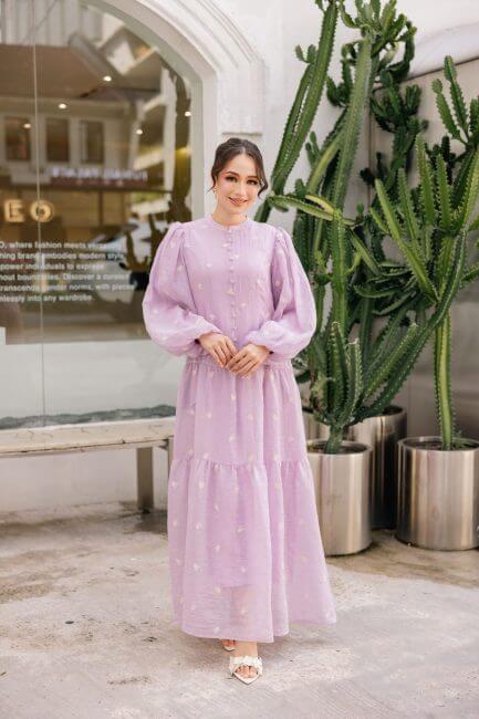 Gerbera Dress - Purple